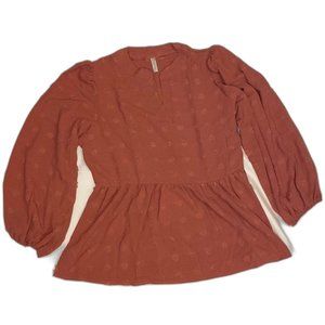 GOORY Blouse Pink Women Size XL NWOT